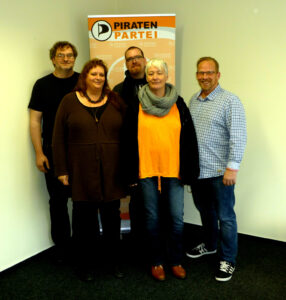 vlnr: Guido Körber, Kathrin Köber, Frank Behr, Angelika Meier, Kai Hamacher